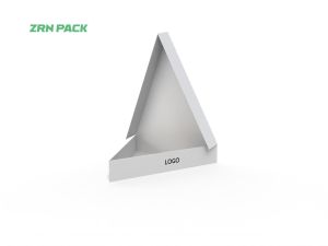 High-Quality Triangle Pizza Box &ndash; Food Grade Corrugated Paper with Custom Logo view 2