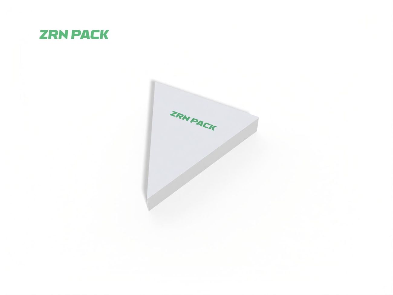 High-Quality Triangle Pizza Box &ndash; Food Grade Corrugated Paper with Custom Logo