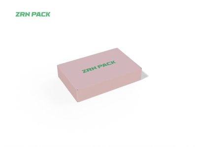 ZRN High-Quality One-Piece Foldable Carton Gift Box &ndash; Custom Printed Folding & Closing