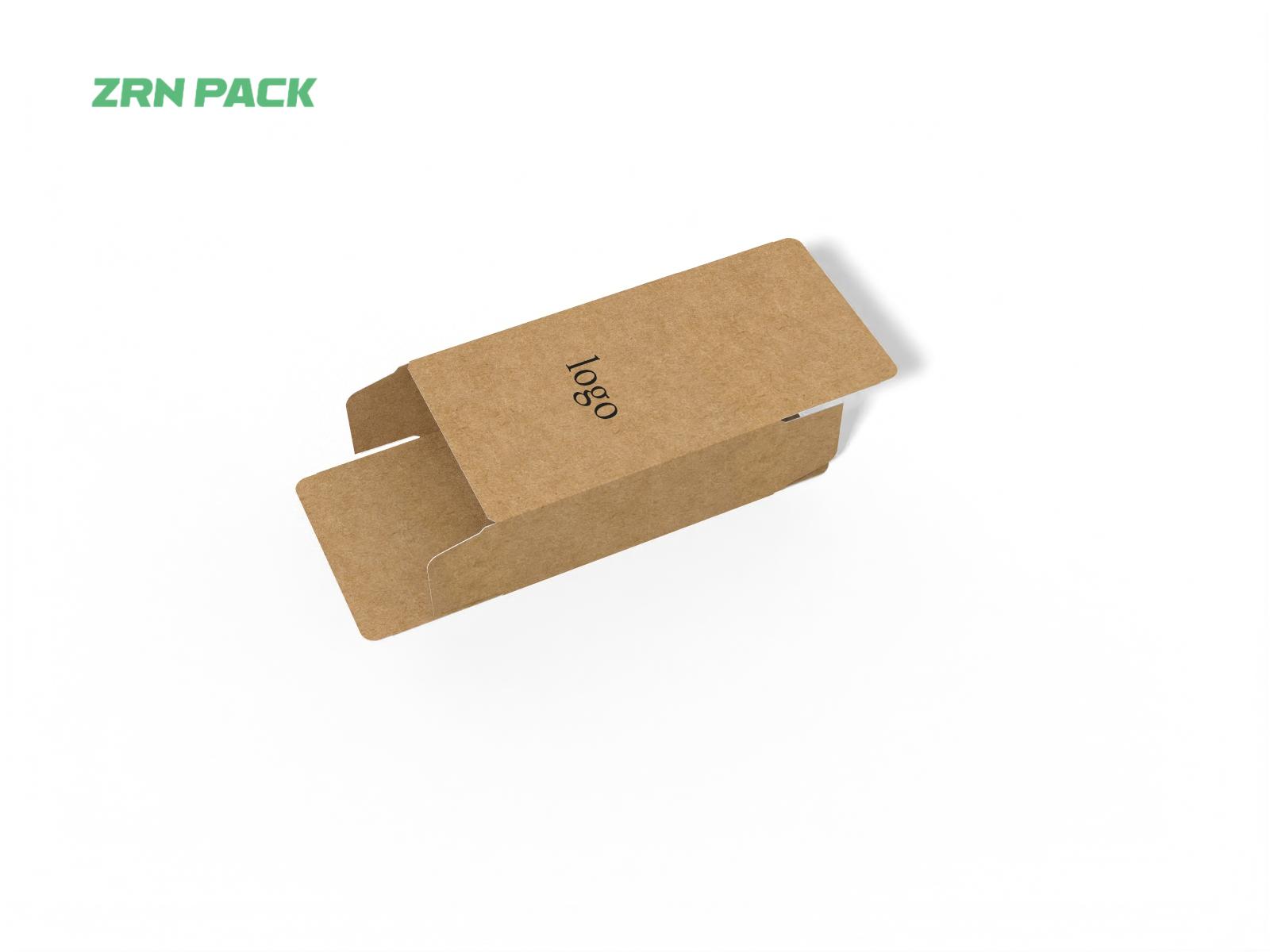 ZRN Customized Paper Foldable Straight Tuck End Boxes – Reverse Standard Design view 2