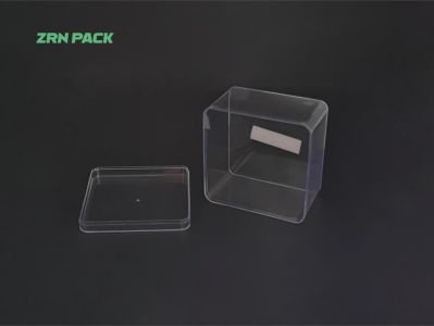 445ml Square Transparent PS Plastic Cake Box – Food Grade Clear Brittle-Resistant Dessert Container