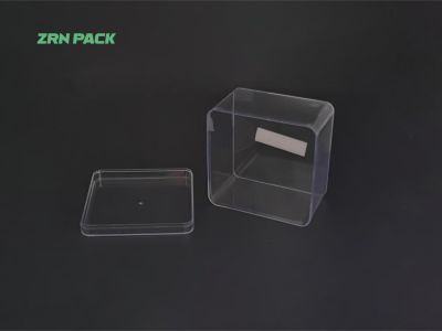 445ml Square Transparent PS Plastic Cake Box &ndash; Food Grade Clear Brittle-Resistant Dessert Container