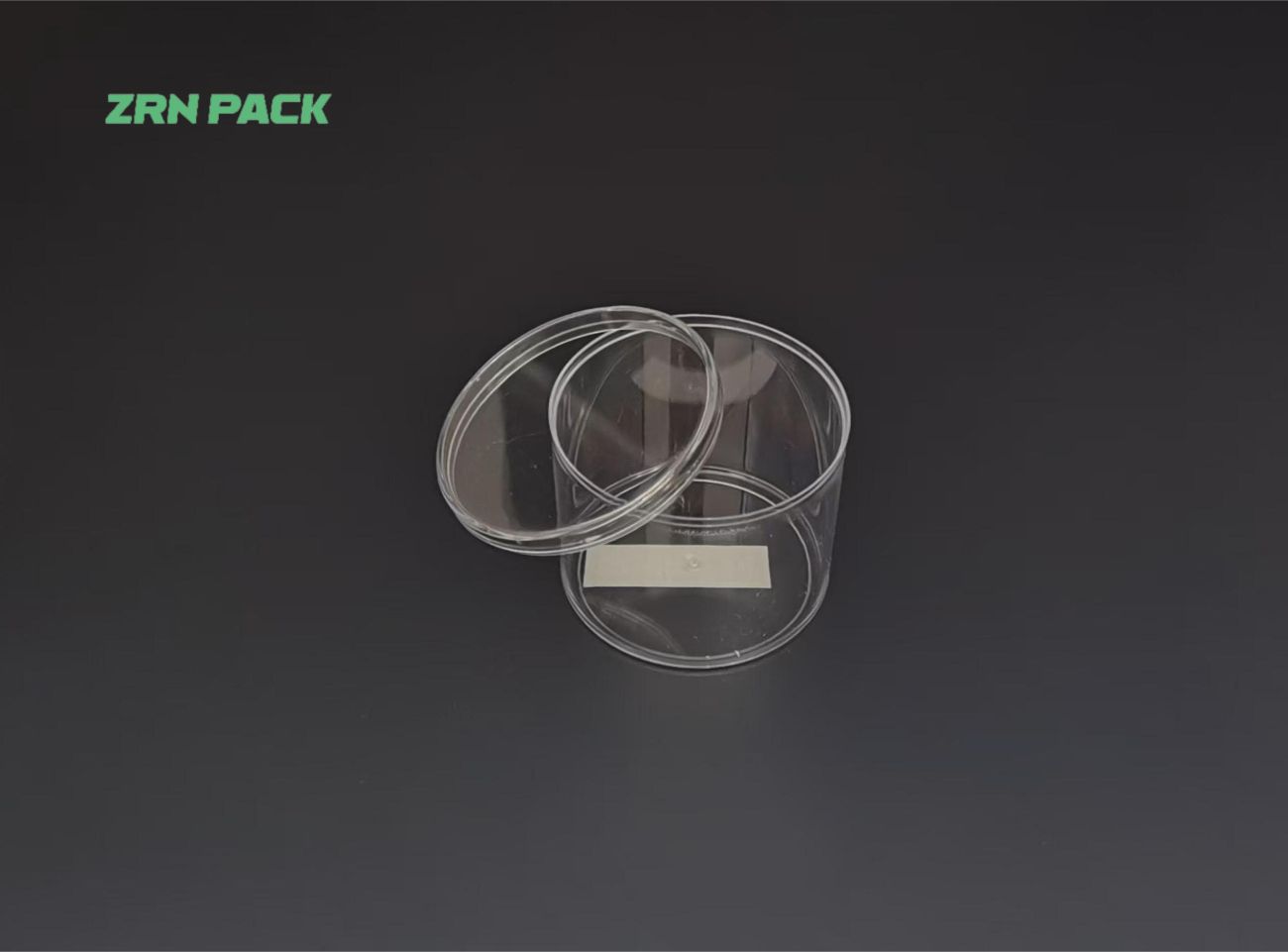 180ml Round Transparent PS Plastic Dessert Box &ndash; Food Grade Clear Cake & Pudding Container