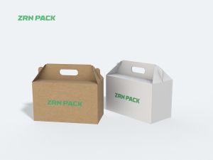 ZRN Personalized French Fries Corrugated Tuck End Boxes &ndash; Custom Unique Printing view 4
