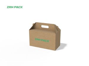 ZRN Personalized French Fries Corrugated Tuck End Boxes &ndash; Custom Unique Printing main view