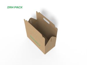 ZRN Personalized French Fries Corrugated Tuck End Boxes &ndash; Custom Unique Printing view 2