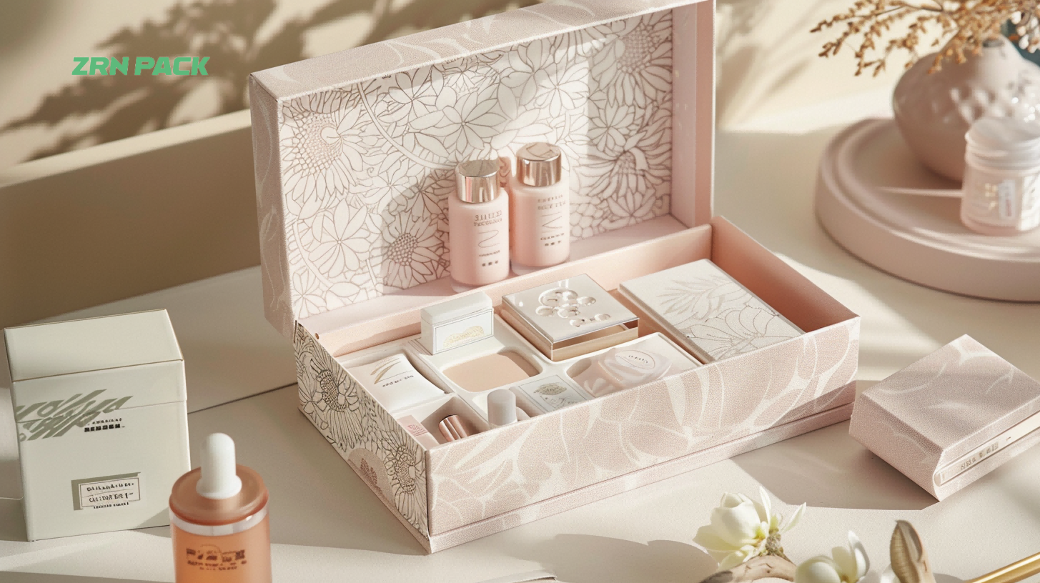 ZRN Customized Classic Paper Trinket Jewelry Drawer Box