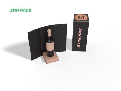 Custom Magnetic Wine Gift Boxes with Logo | Rigid Wholesale Packaging