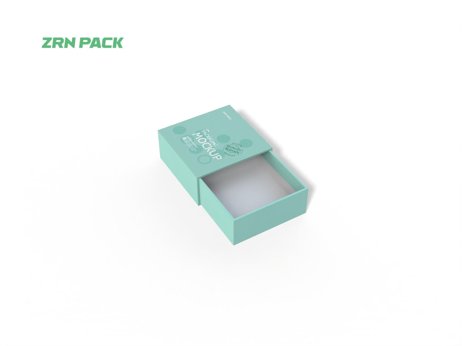 Custom Paper Jewelry Drawer Boxes for Gift Packaging view 2