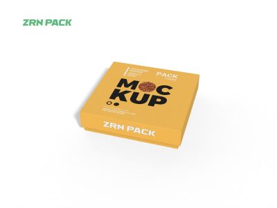ZRN Custom Paper Packaging Base and Lid &ndash; Holiday Gift Set Box