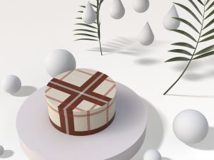 ZRN Color Printing Christmas Gingerbread Man Cookie Packaging Box &ndash; Festive Food Grade Box view 3