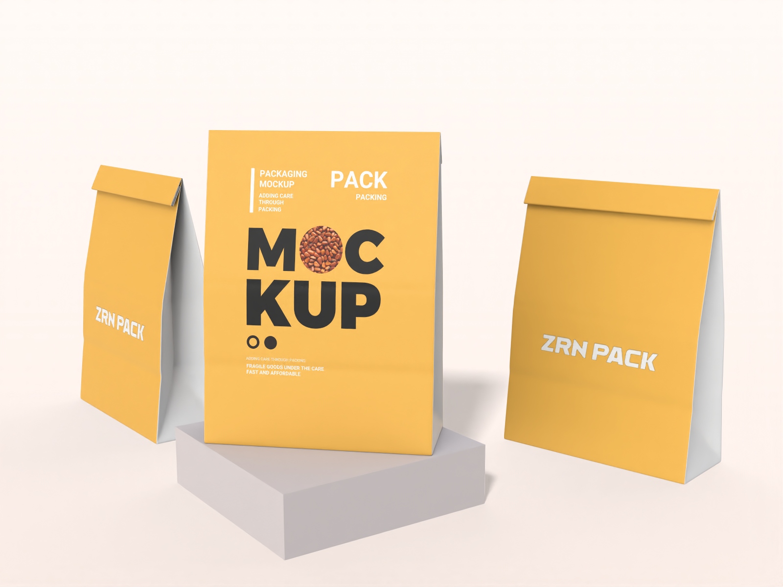 ZRN Christmas Gift Coffee Packaging Bag &ndash; Custom Logo Recyclable view 4