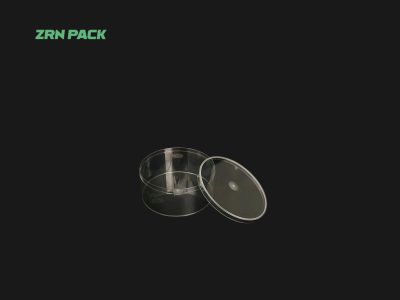 525ml Round Transparent PET Plastic Cake Box &ndash; High-Quality Food Grade Dessert Container
