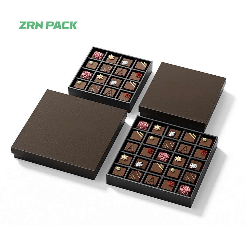 ZRN Eco-Friendly Bakery Kraft Cookie Boxes &ndash; Food Grade Custom Packaging