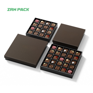 ZRN Eco-Friendly Bakery Kraft Cookie Boxes &ndash; Food Grade Custom Packaging