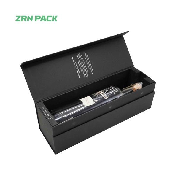 Custom Magnetic Wine Gift Boxes with Logo | Rigid Wholesale Packaging view 5