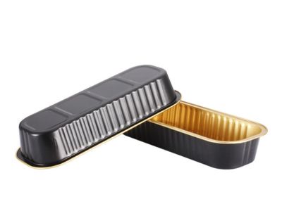 ZR200 Disposable Multi-colored Rectangle Aluminum foil container