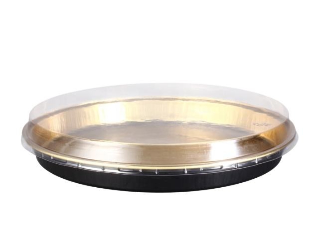 ZR 580 Classic Round Disposable Aluminum foil trays for Pie Pizza plates