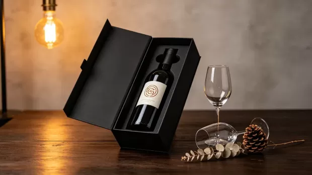 Wine and spirits gift packaging by ZRN