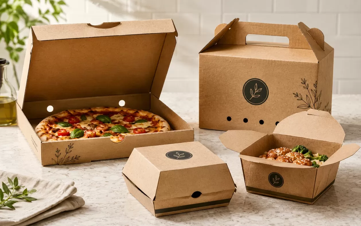 Pizza & Food Corrugated Boxes