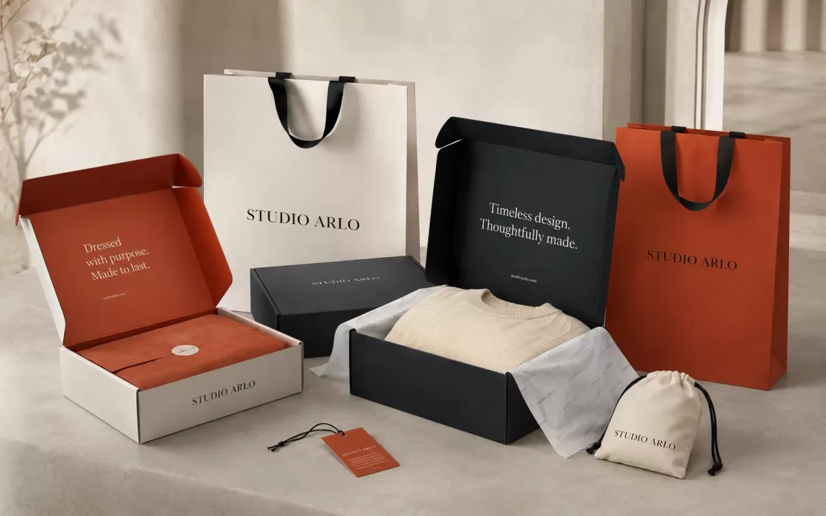 Apparel & Fashion Packaging packaging by ZRN