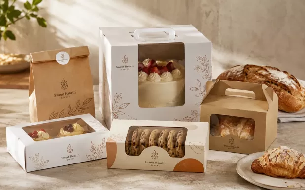 Food and bakery packaging by ZRN