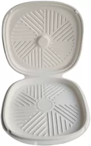 12'' Eco-friendly Biodegradable Sugarcane Pulp Pizza Box view 3